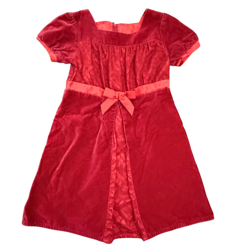 Bitty Baby by American Girl Red Velvet Dress Girl's Size 6
